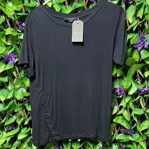 All Saints Charcoal Short Sleeve Tee